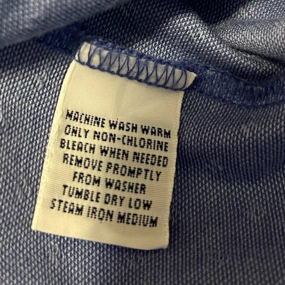 Polo Golf Ralph Lauren Collared Short Sleeve Polo Shirt Mens Size XL Blue - Picture 4 of 5